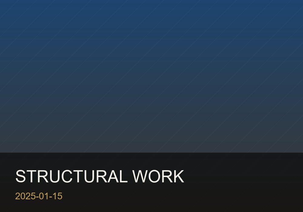Structural Work